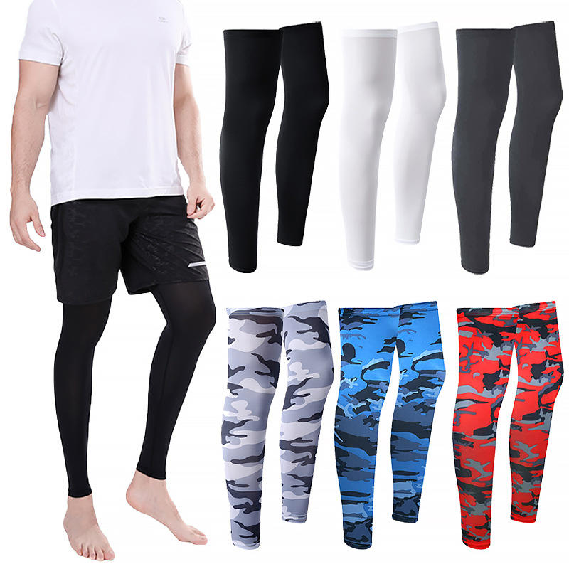 Running Gears - Sommer-Lauf- und Radfahr-Beinmanschetten aus Eisseide mit
