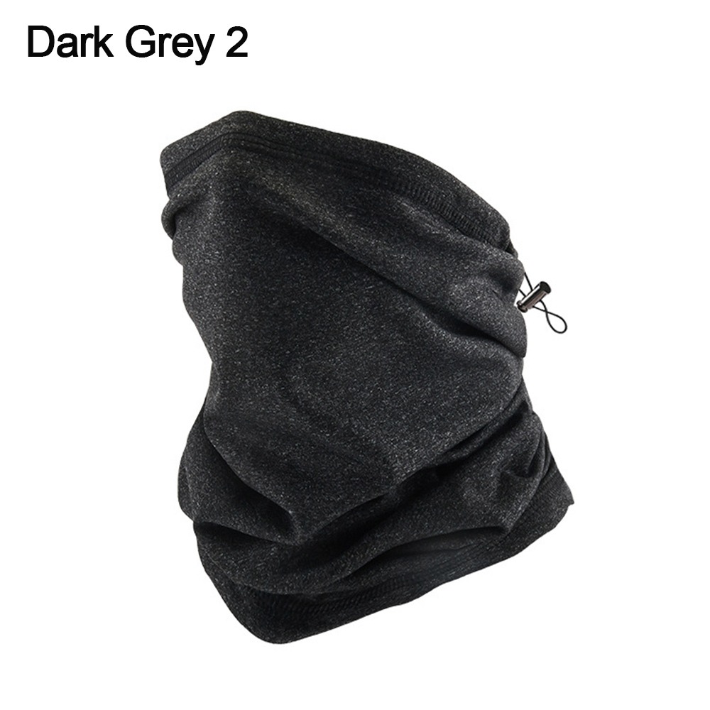 Head Gear Running - Winddichte Kopfbedeckung, Samt-Halstuch, einfarbig, Wolle, Sport-Bandana,