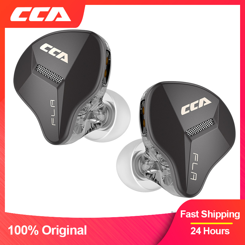 Earphone Sport Hook - Cca fla metall com fio fone