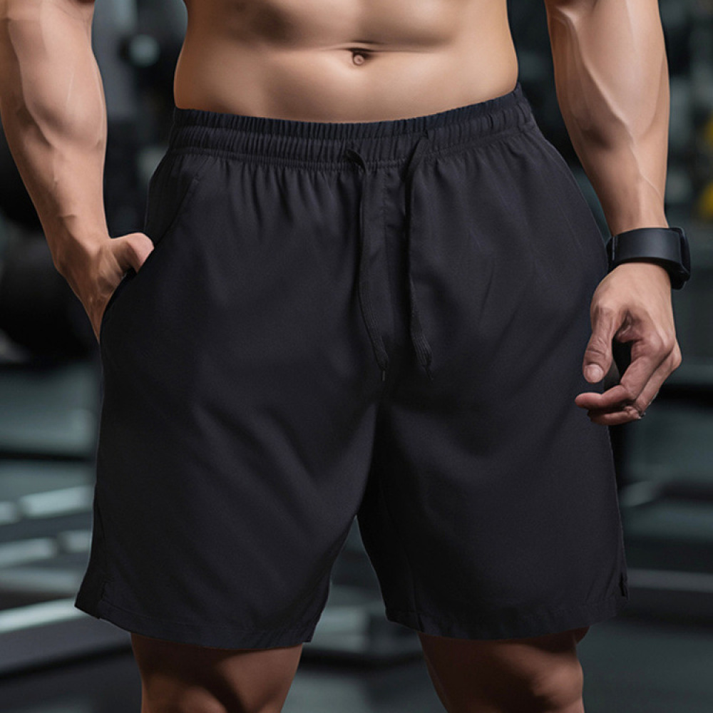 Running Gear Quick Dry - Herren Schnelltrocknende Mesh-Shorts Atmungsaktive Athletik-Basketball-Trainings-Laufhose Locker