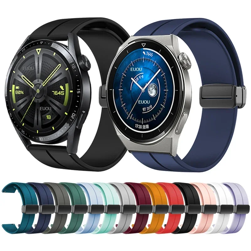 Runners Gear - Magnetisches Faltschließeband für Huawei Watch 3