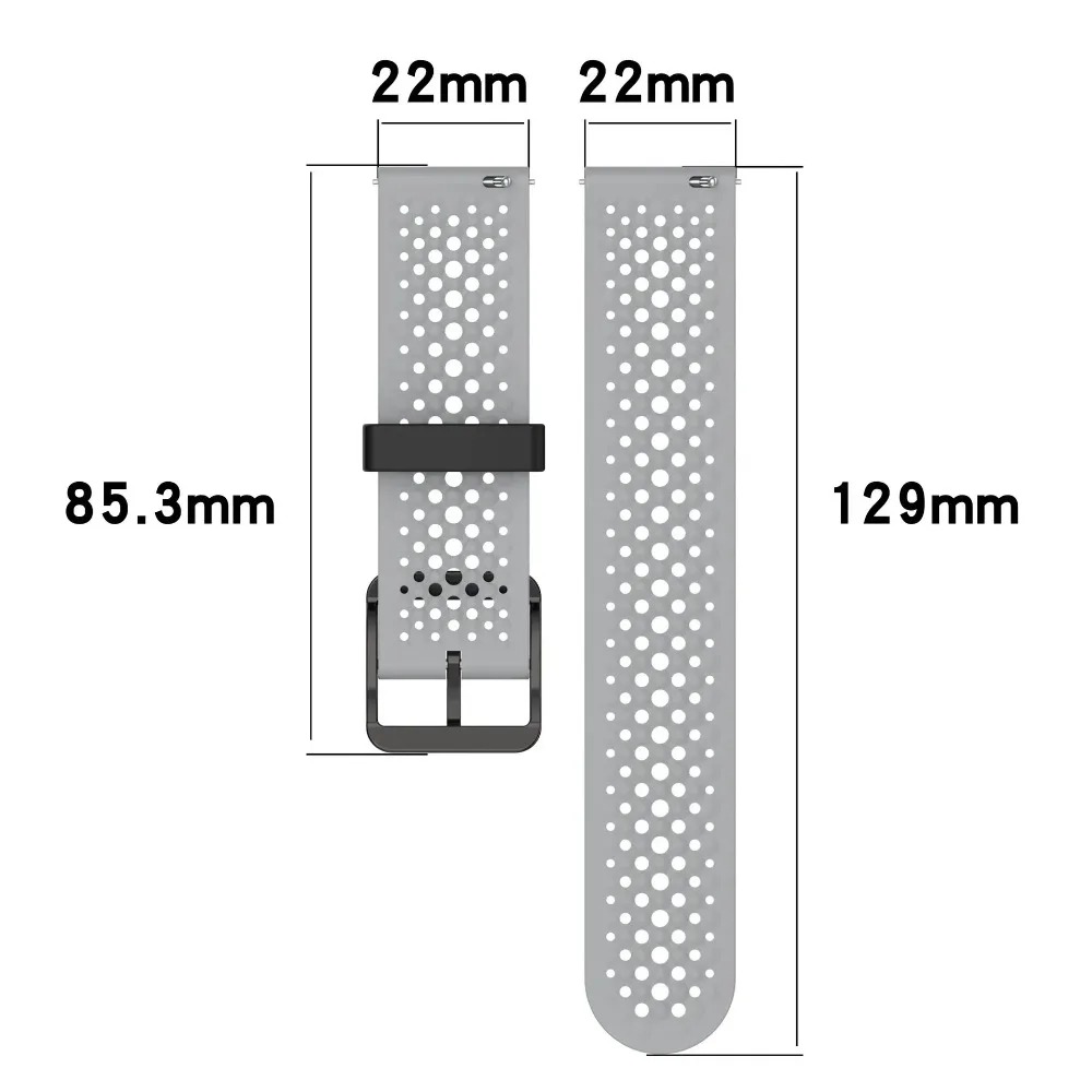 20/22 mm Silikonarmband für Hu – Runners Gear Bewertung und Preis