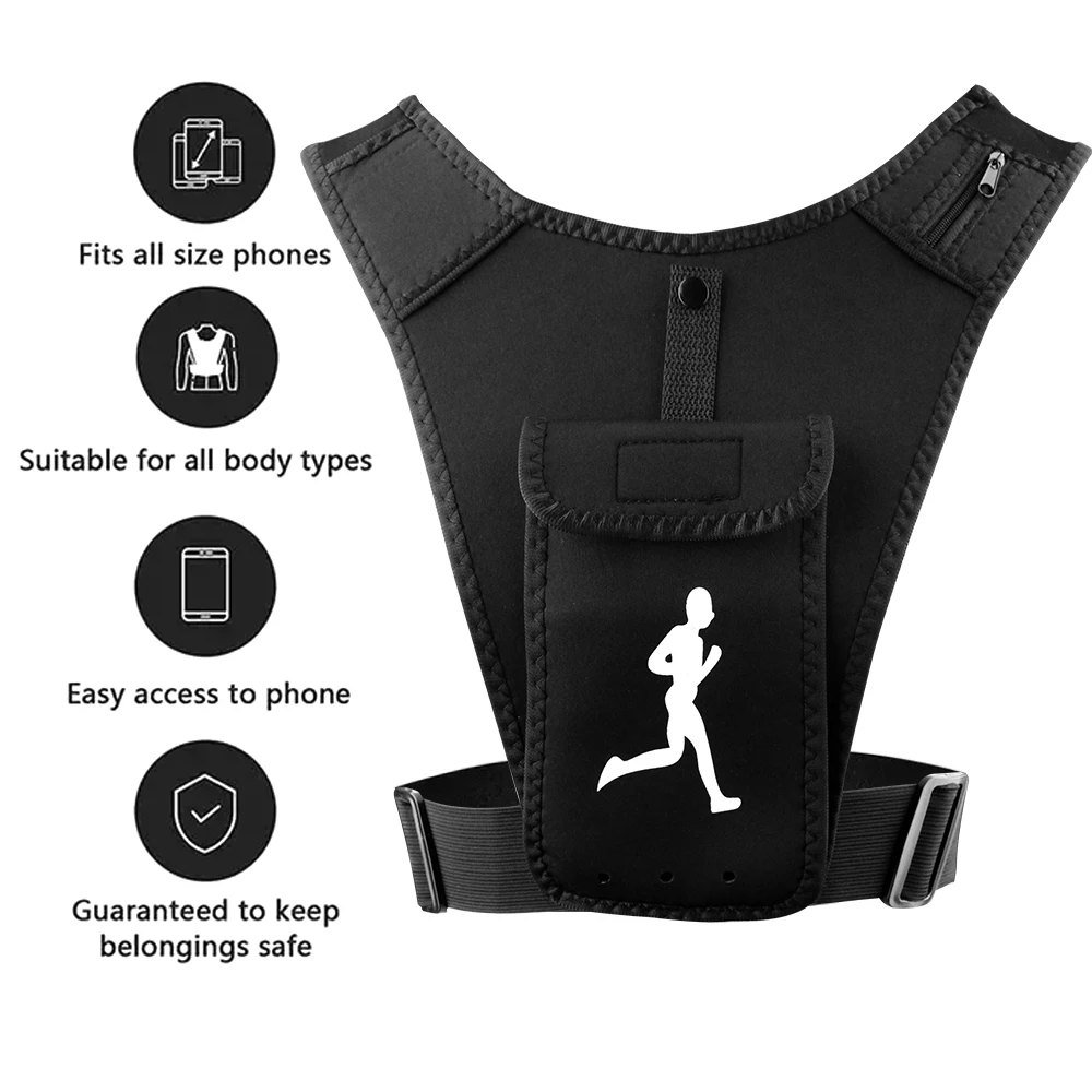 Xqqmxx 1pcs Lauf weste Telefon – Running Gear Train Bewertung und Preis