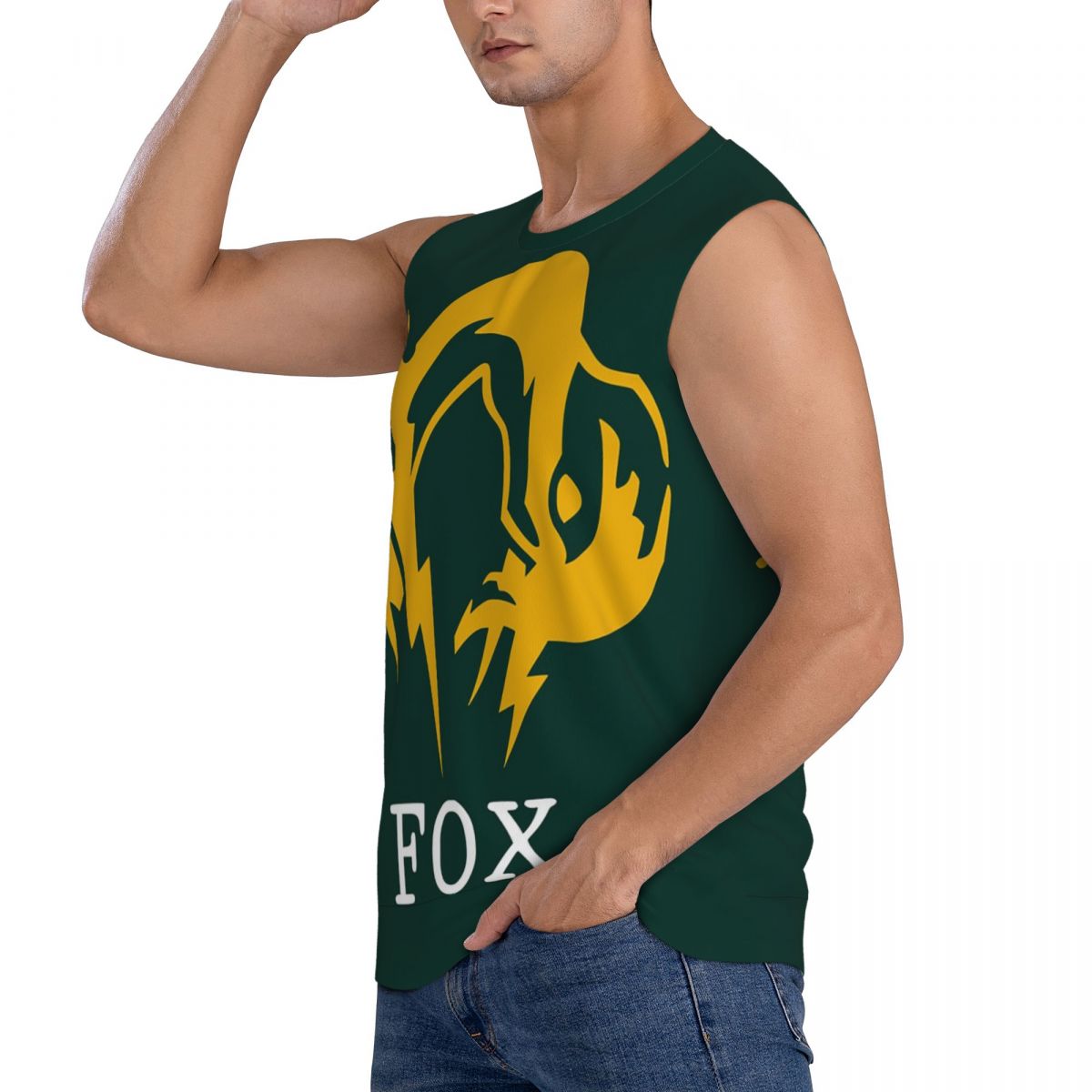 Metal Gear Solid Fox Herren är – Running Gear Tank Bewertung und Preis