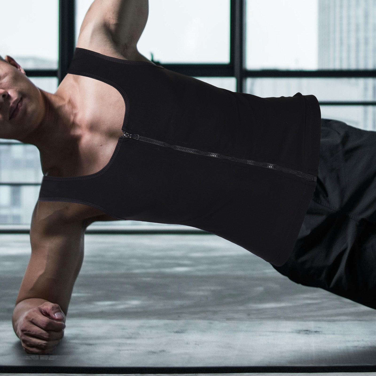 Herren-Sweatweste mit Reißvers – Running Gear Tank Bewertung und Preis